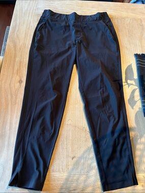 Athleta Black Slim Ponte Knit Stretch Pants